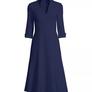 Black Halo Navy Blue Dress